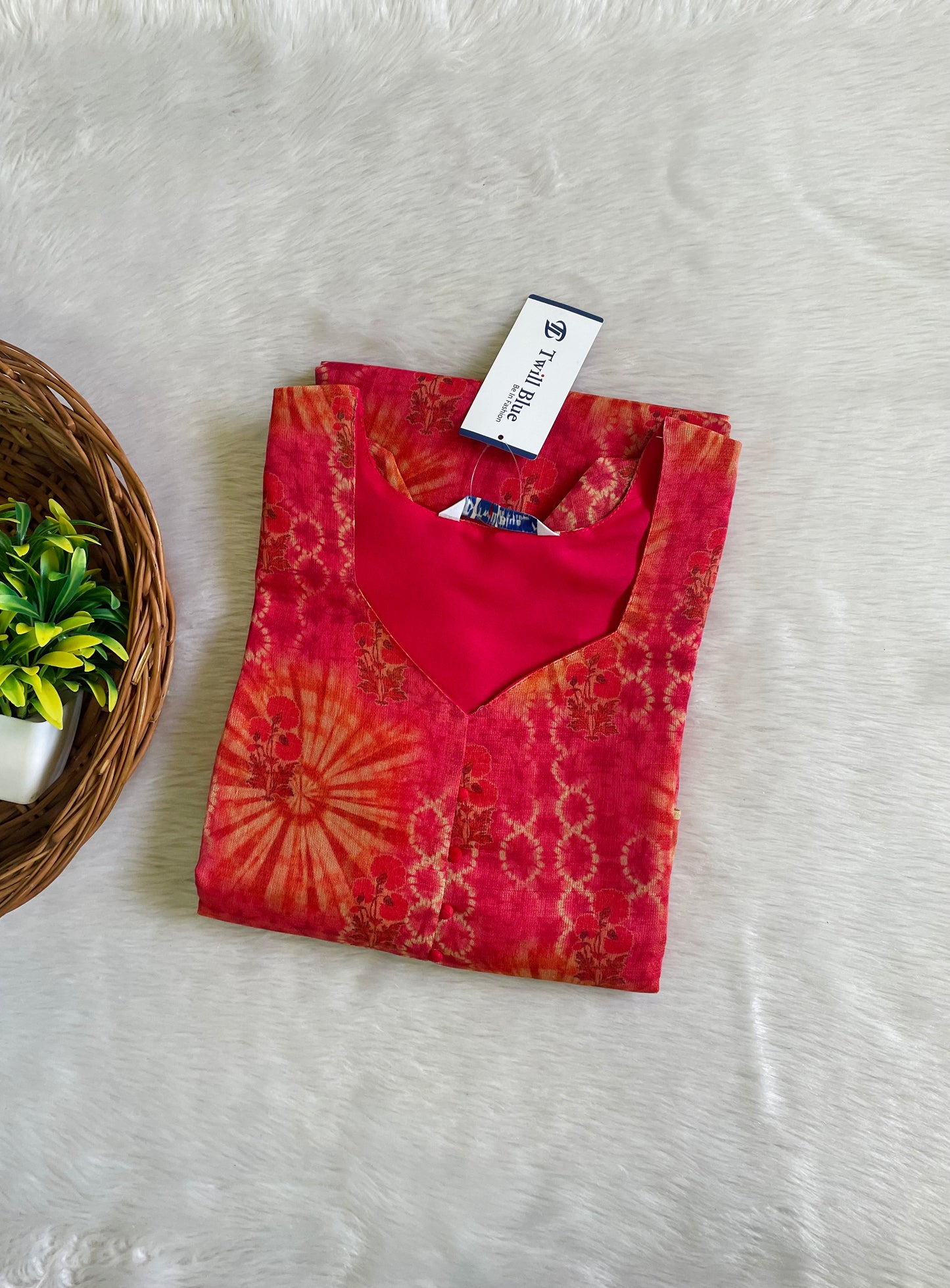 Tissue Silk Kurtis
