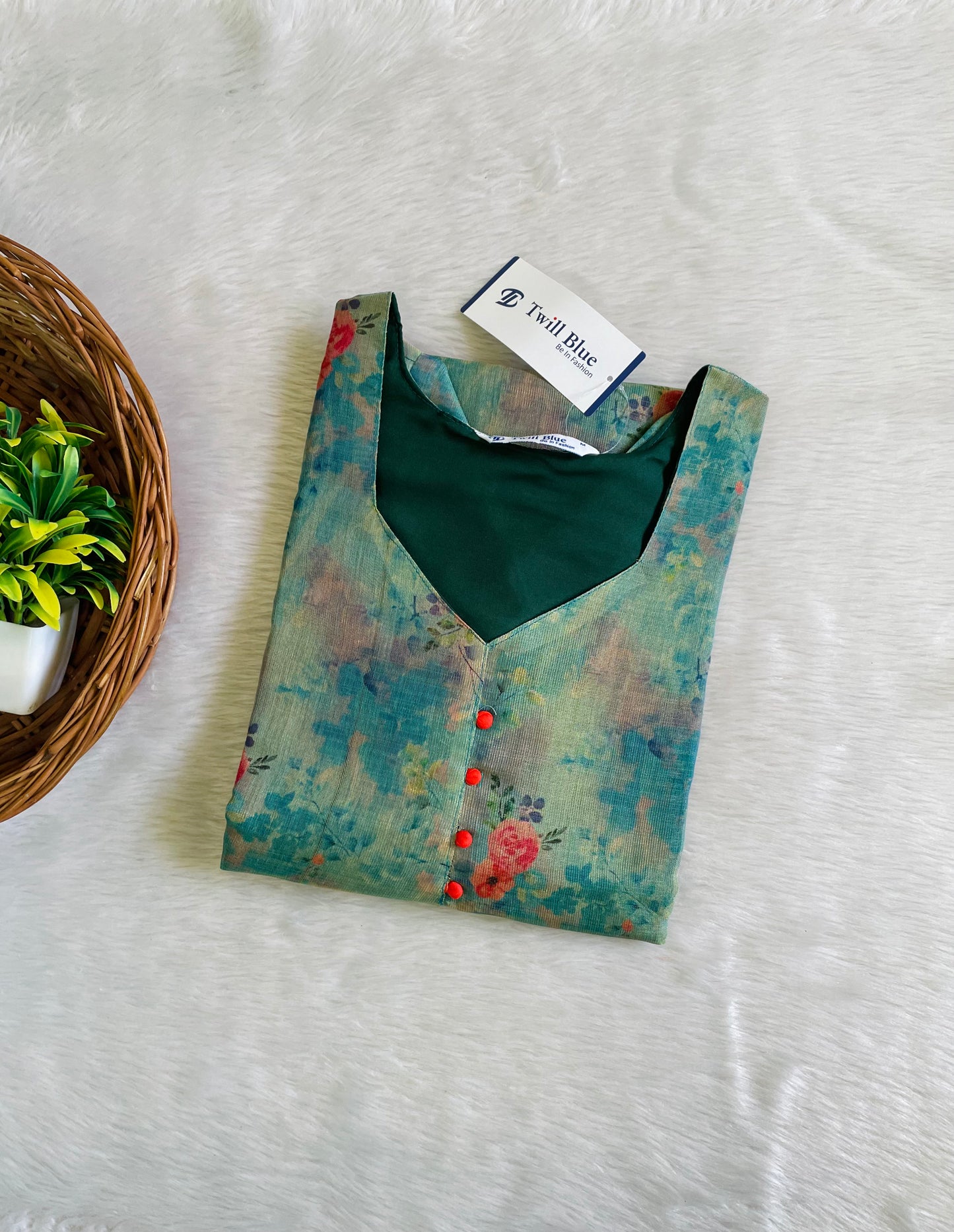 Tissue Silk Kurtis