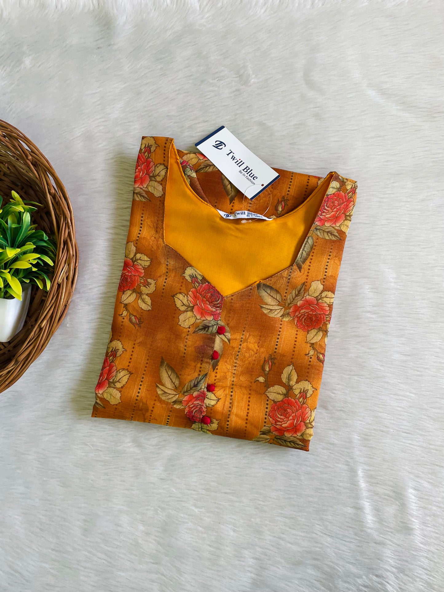 Tissue Silk Kurtis