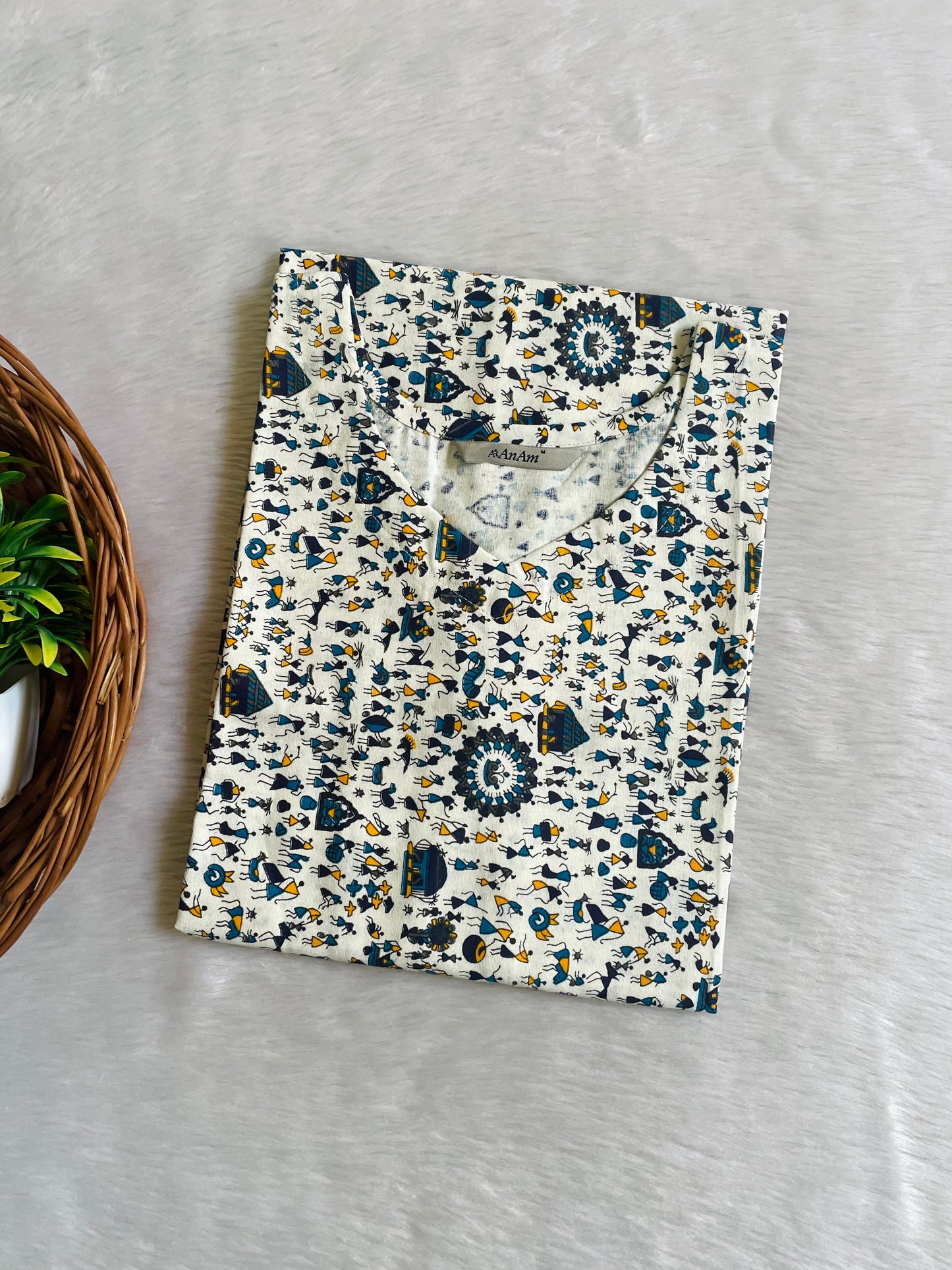 Cotton Kalamkari Kurtis