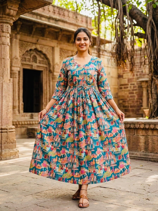 Kalamkari Maxi