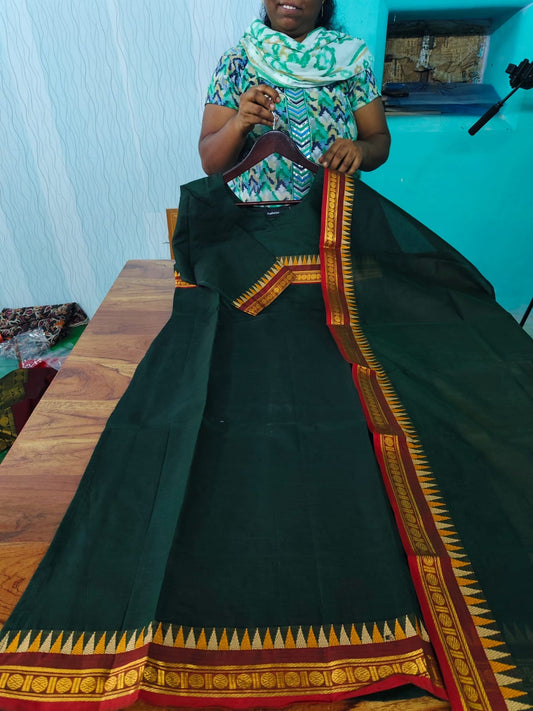 Premium Kanchi Cotton Silk Kurta & Dupatta Sets