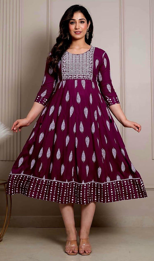 Anarkali Kurtis