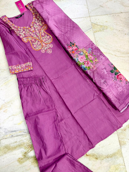 Festive Wear Kurta Sets with Madhubani Dupatta (JOY067)