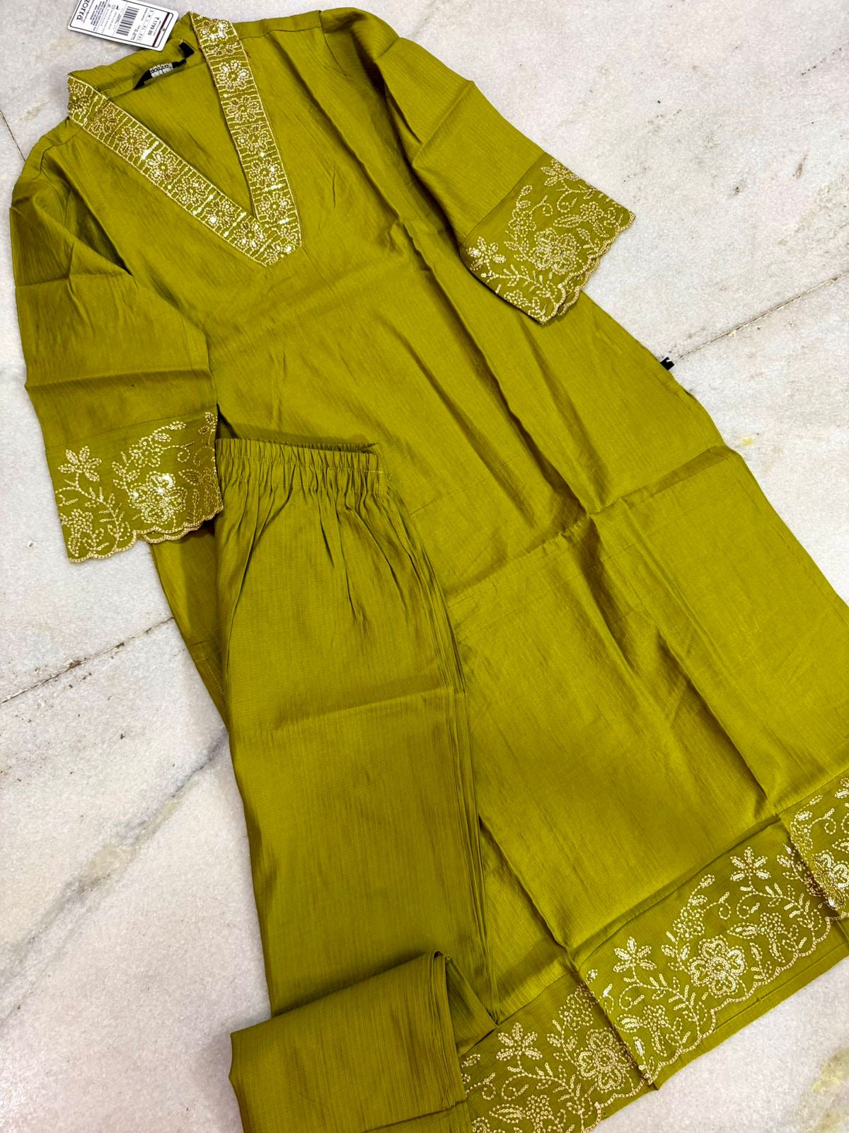 Premium Festive Silk Co-ord Sets (JOY049)